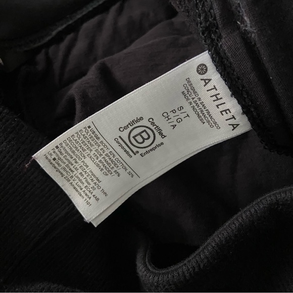 Athleta Retroplush Velvet Straight Leg Pant Size Small Tall - Picture 7 of 10